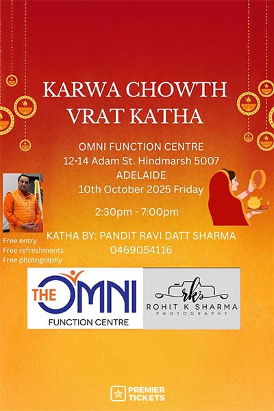 Karwa Chowth Vrat Katha 2025 (FREE ENTRY)
