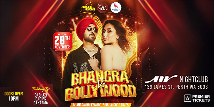 Bhangra vs Bollywood at Air Nightclub 2025 - Perth